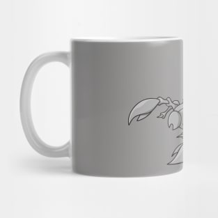 Scorpion Grayscale Mug